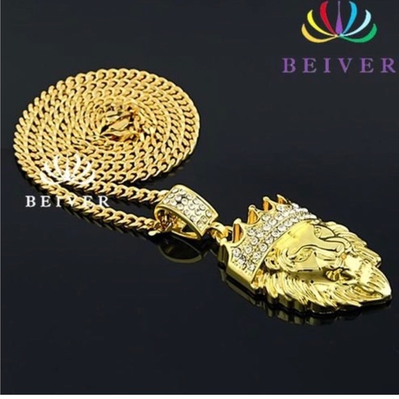 Brand New Gold Lion With Crown ๐ - Picture 3 of 8